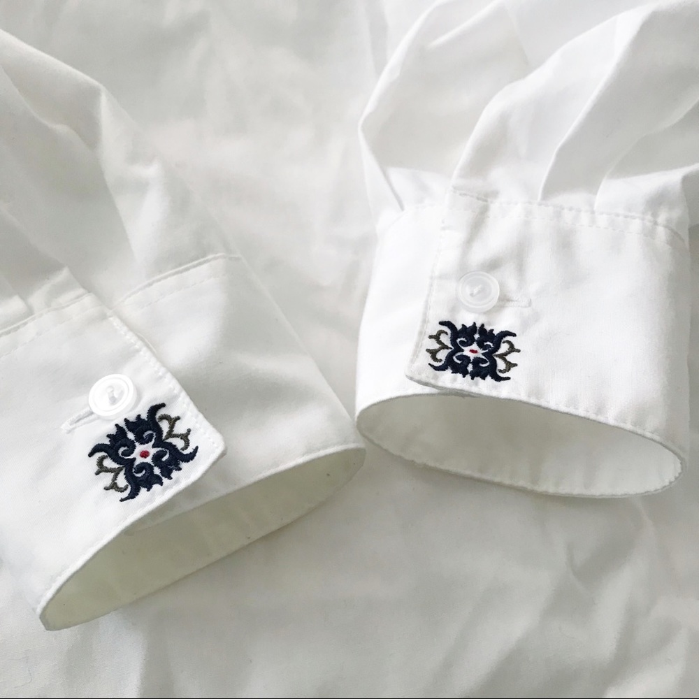 Pendleton Embroidered Collar Button Up Long Sleev… - image 6